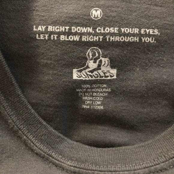 Jungles Off Beat Dark Gray T-Shirt Size M - Picture 5 of 5